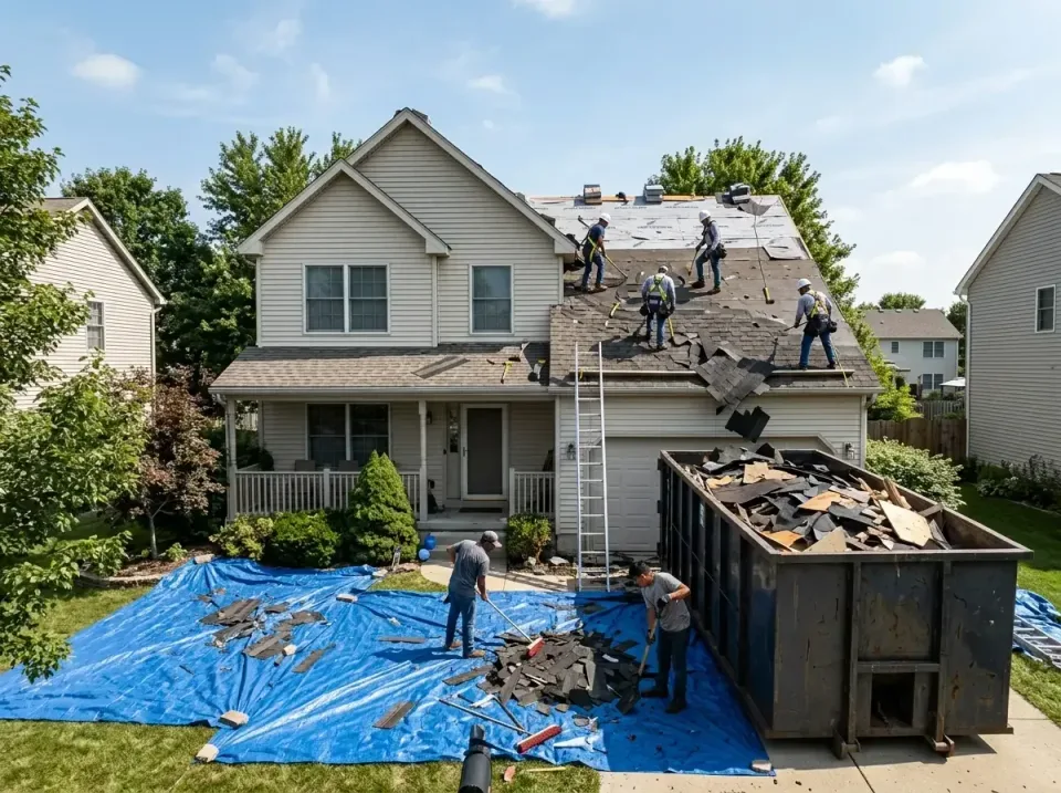 roof-replacement-debris-remova-004 — frequently asked questions, Cheapest Dumpster Rentals in Reynoldsburg, OH